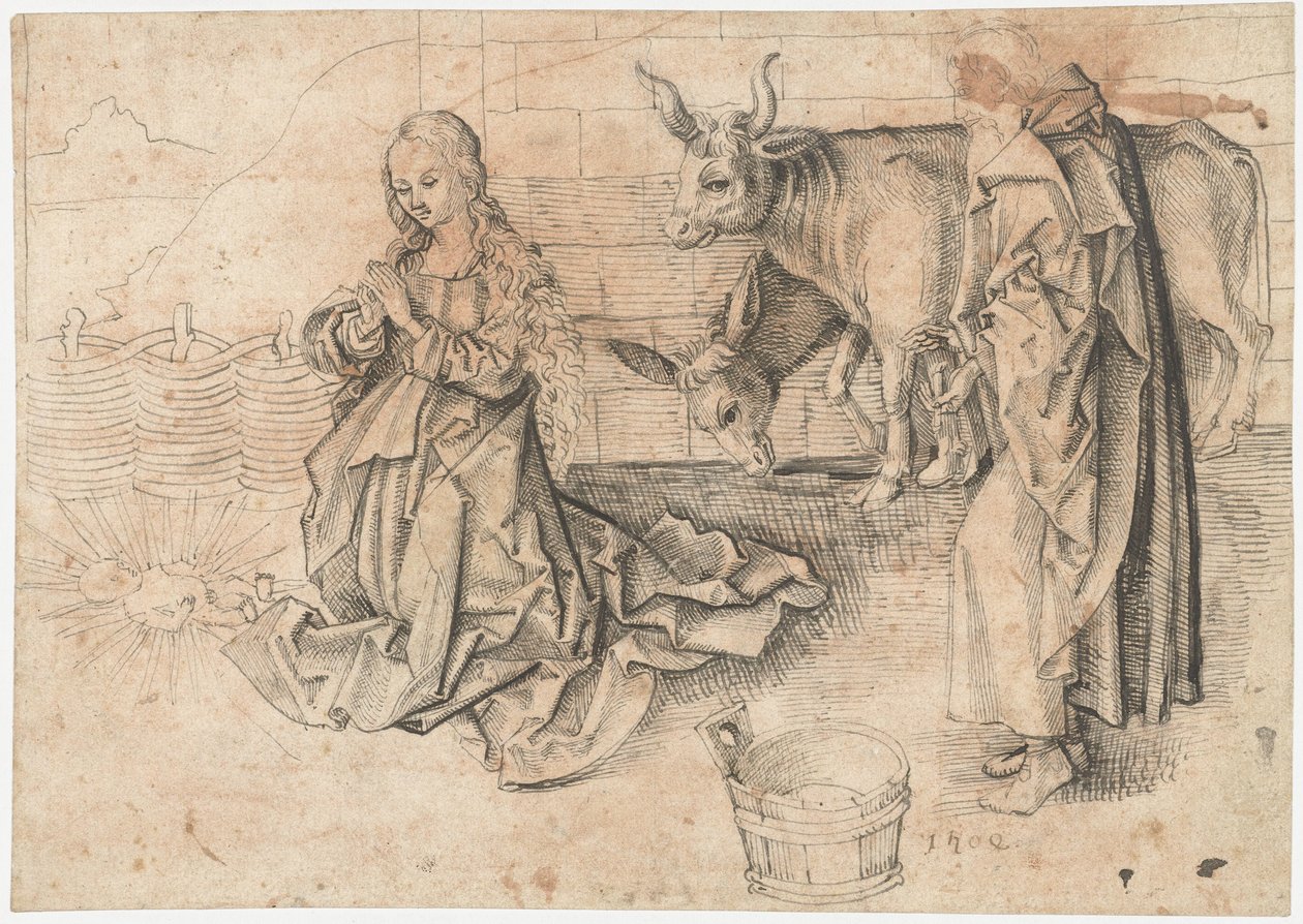 Geburt Christi von Martin Schongauer