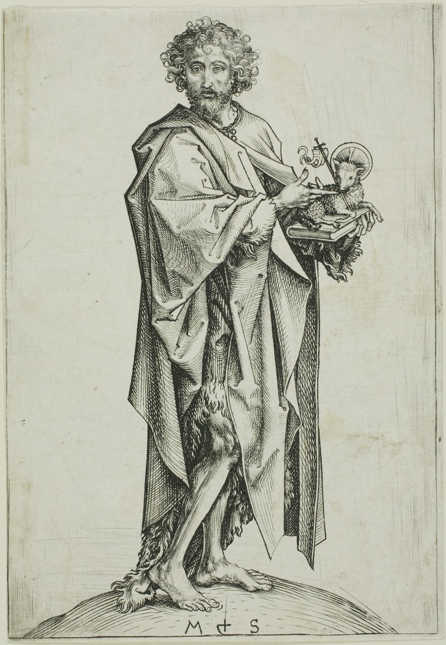 Johannes der Täufer von Martin Schongauer