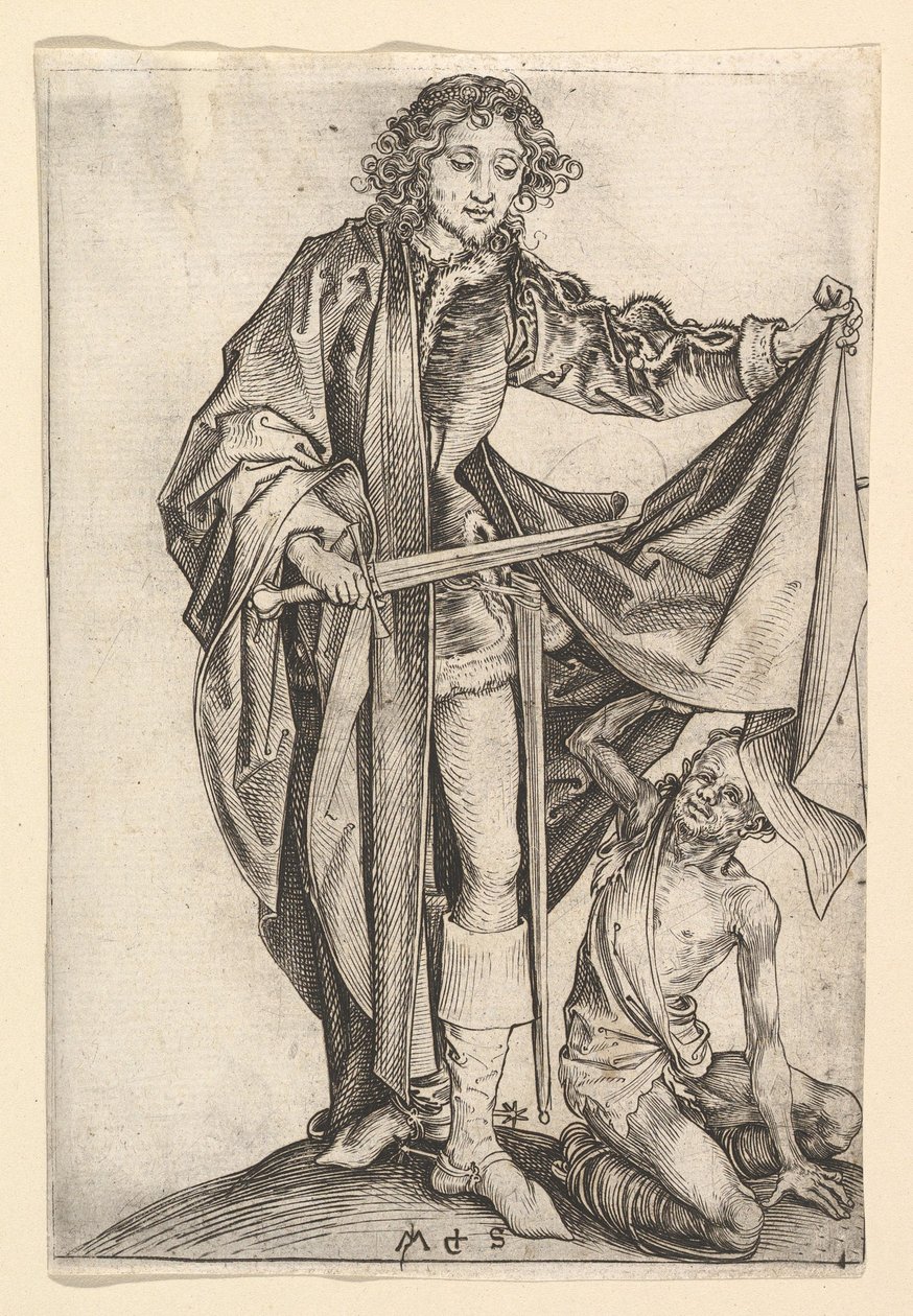 St. Martin, ca. 1435-1491 von Martin Schongauer