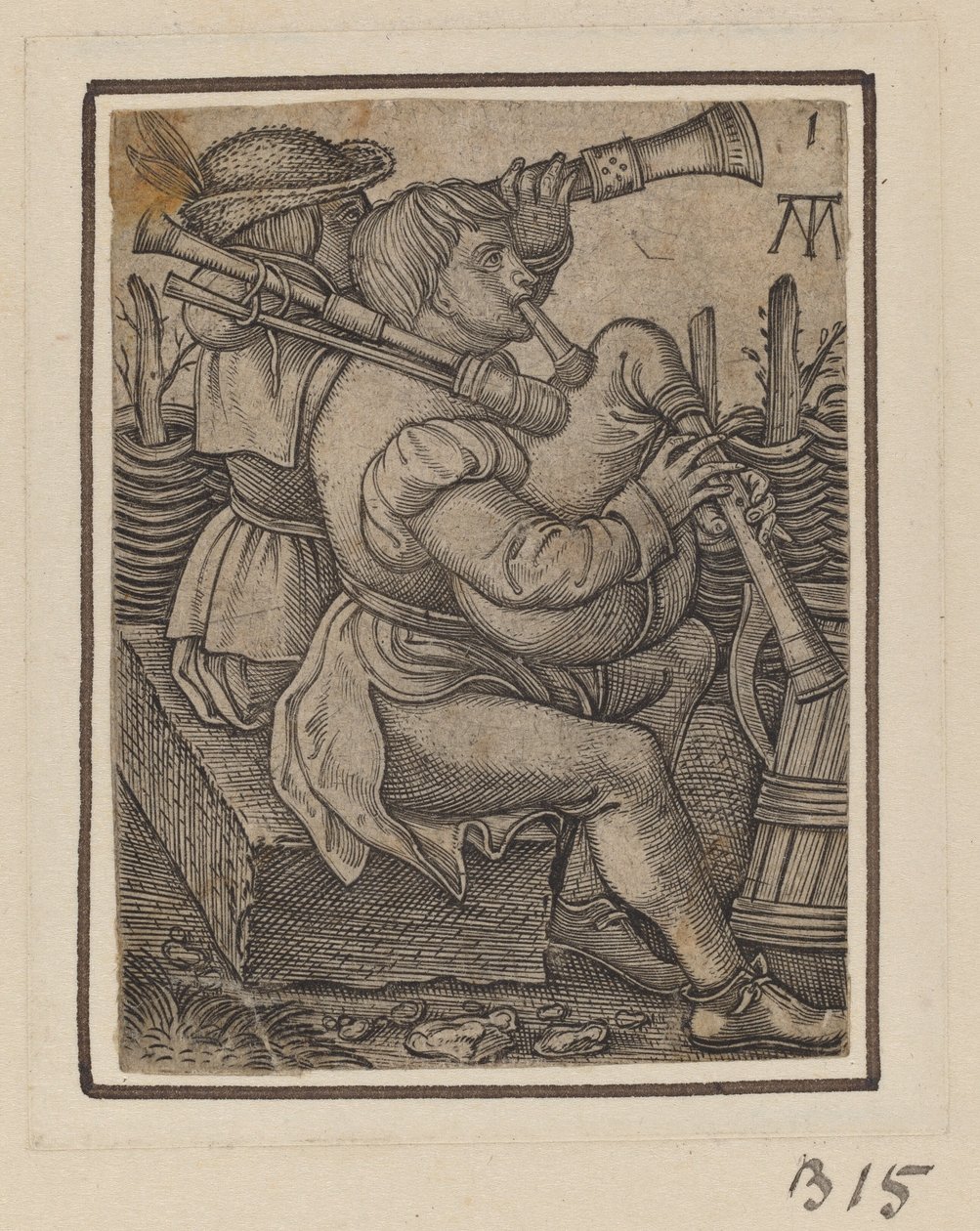 Dudelsackspieler von Martin Treu