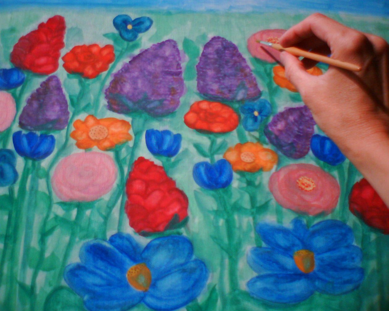 Blumenbild von Martina Konitzky