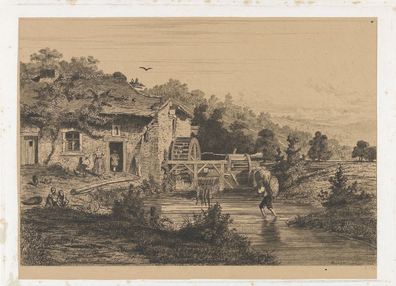 Wassermühle von Martinus Antonius Kuytenbrouwer jr.
