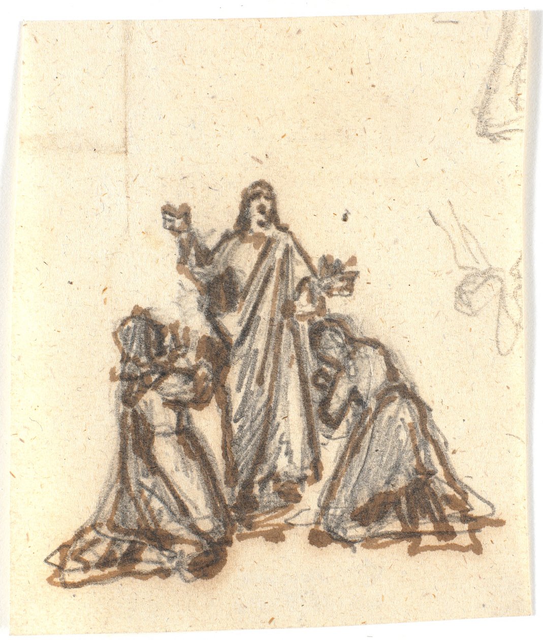 Der auferstandene Christus von Martinus Rørbye