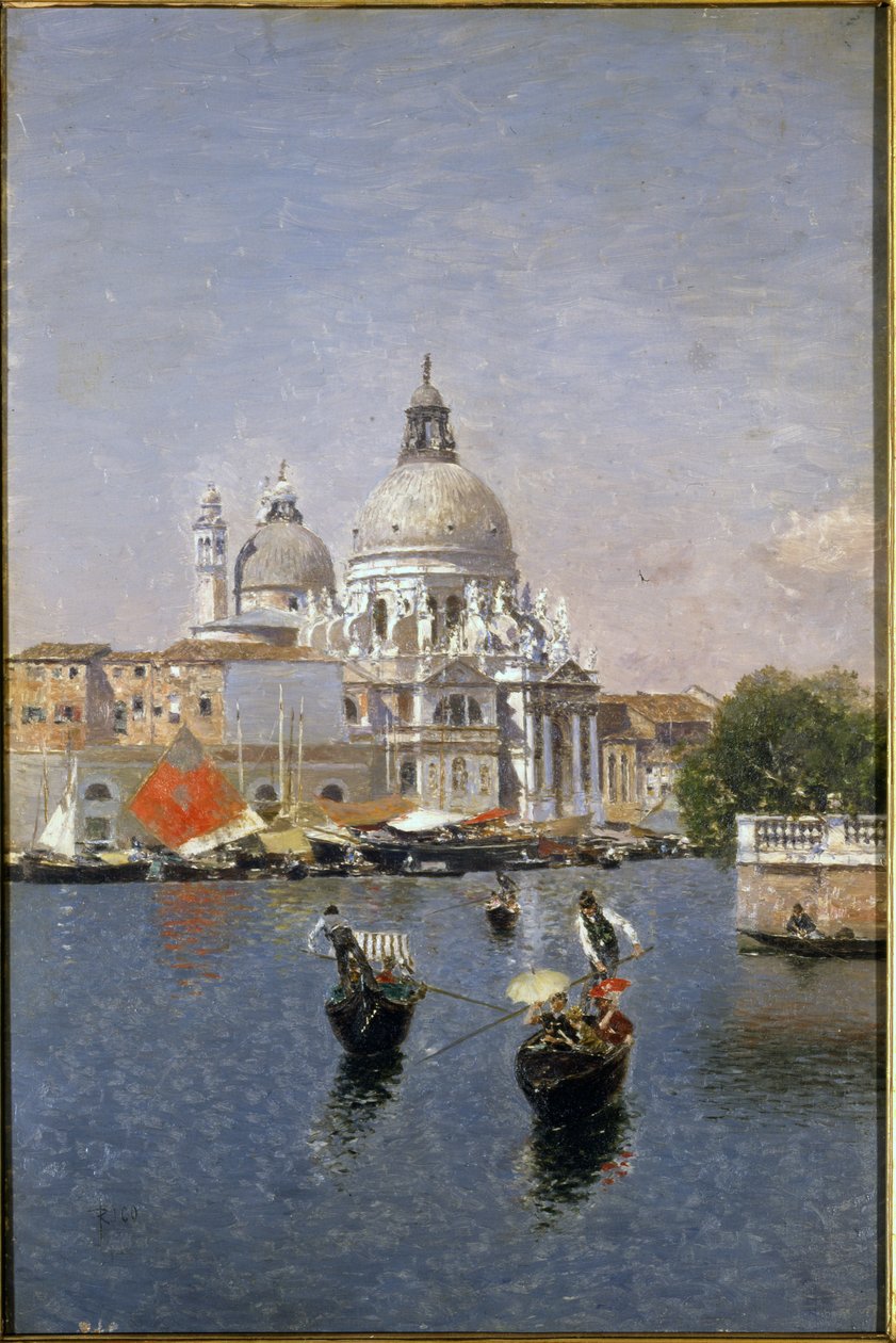 Santa Maria della Salute, Venedig von Martín Rico y Ortega