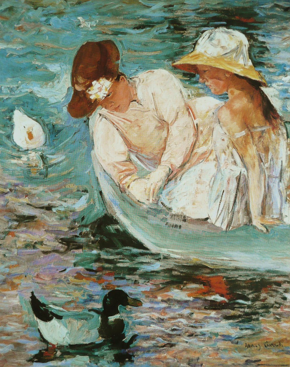 Sommerzeit von Mary Cassatt
