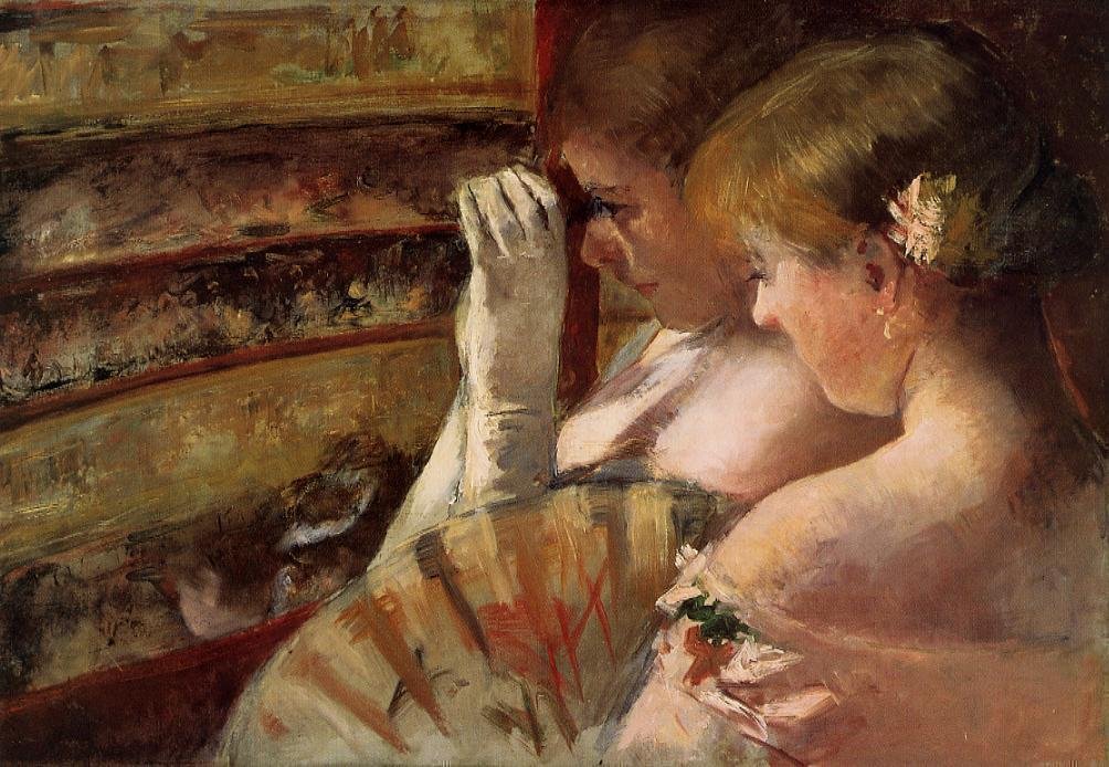 In der Box von Mary Cassatt