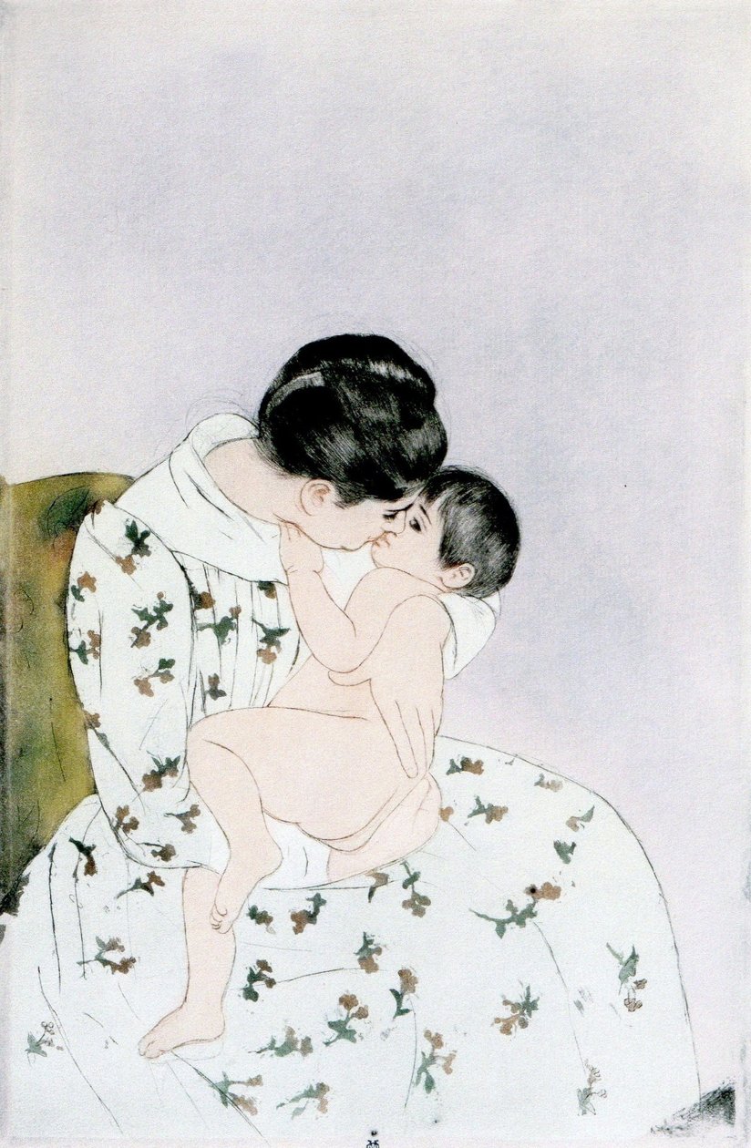Mutterkuss von Mary Cassatt