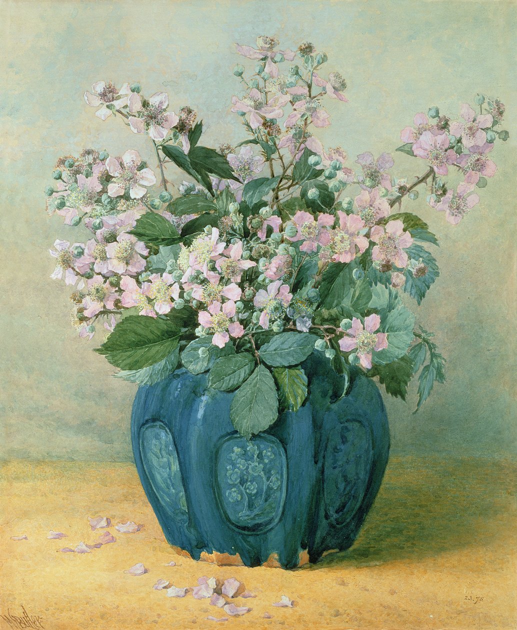 Brombeerblüten von Mary E. Butler