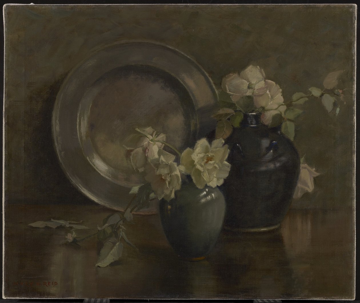 Eine Studie in Grautönen, ca. 1913 von Mary Hiester Reid