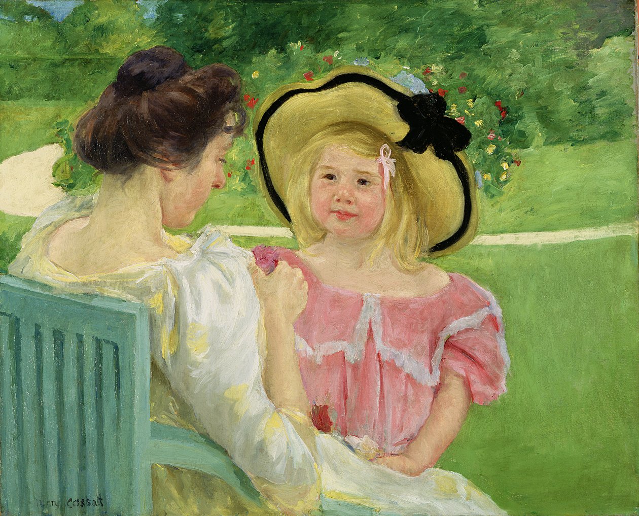 Im Garten, 1903-04 von Mary Cassatt