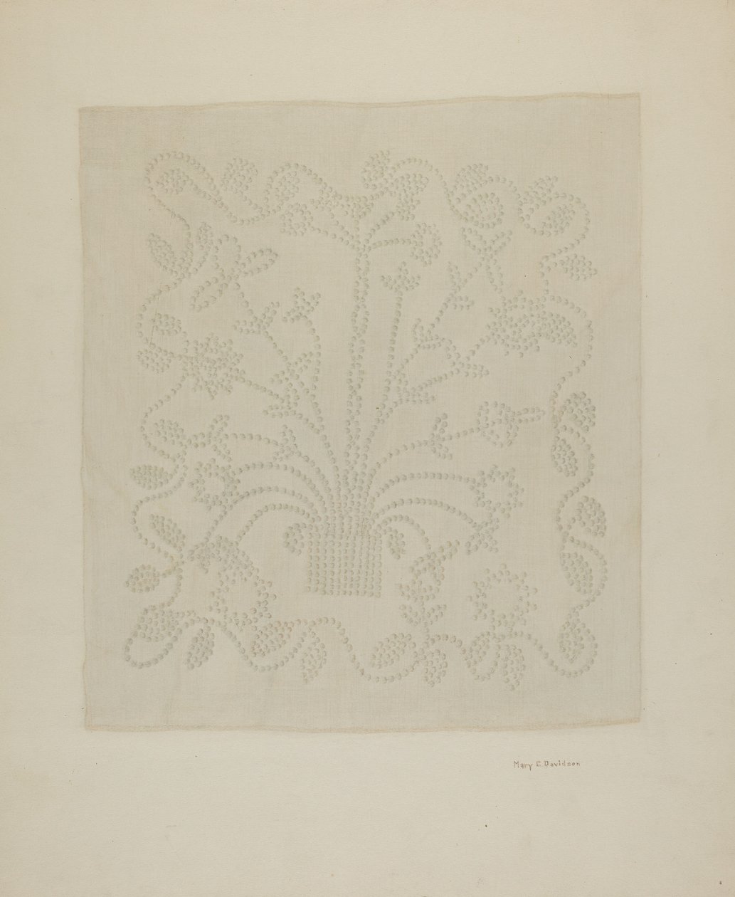 Handgewebtes Leinen von Mary C. Davidson