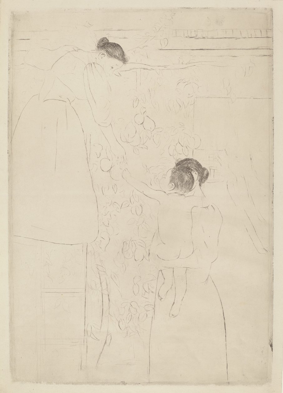 Früchtesammeln, ca. 1893 von Mary Cassatt
