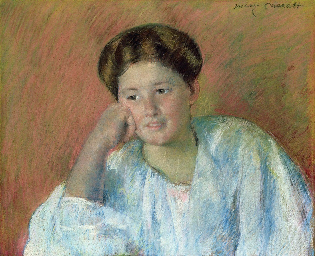 Porträt von Louisine Elder von Mary Cassatt