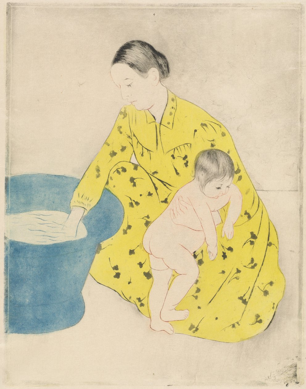 Das Bad von Mary Cassatt