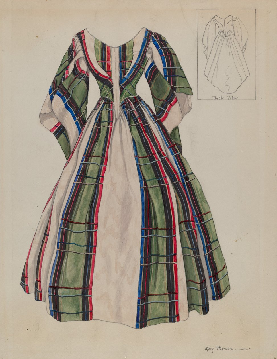 Kleid, ca. 1937 von Mary E Humes