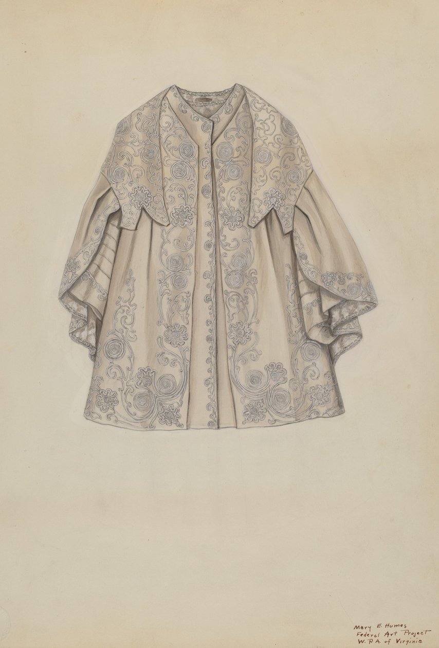 Opernmantel, ca. 1938 von Mary E Humes