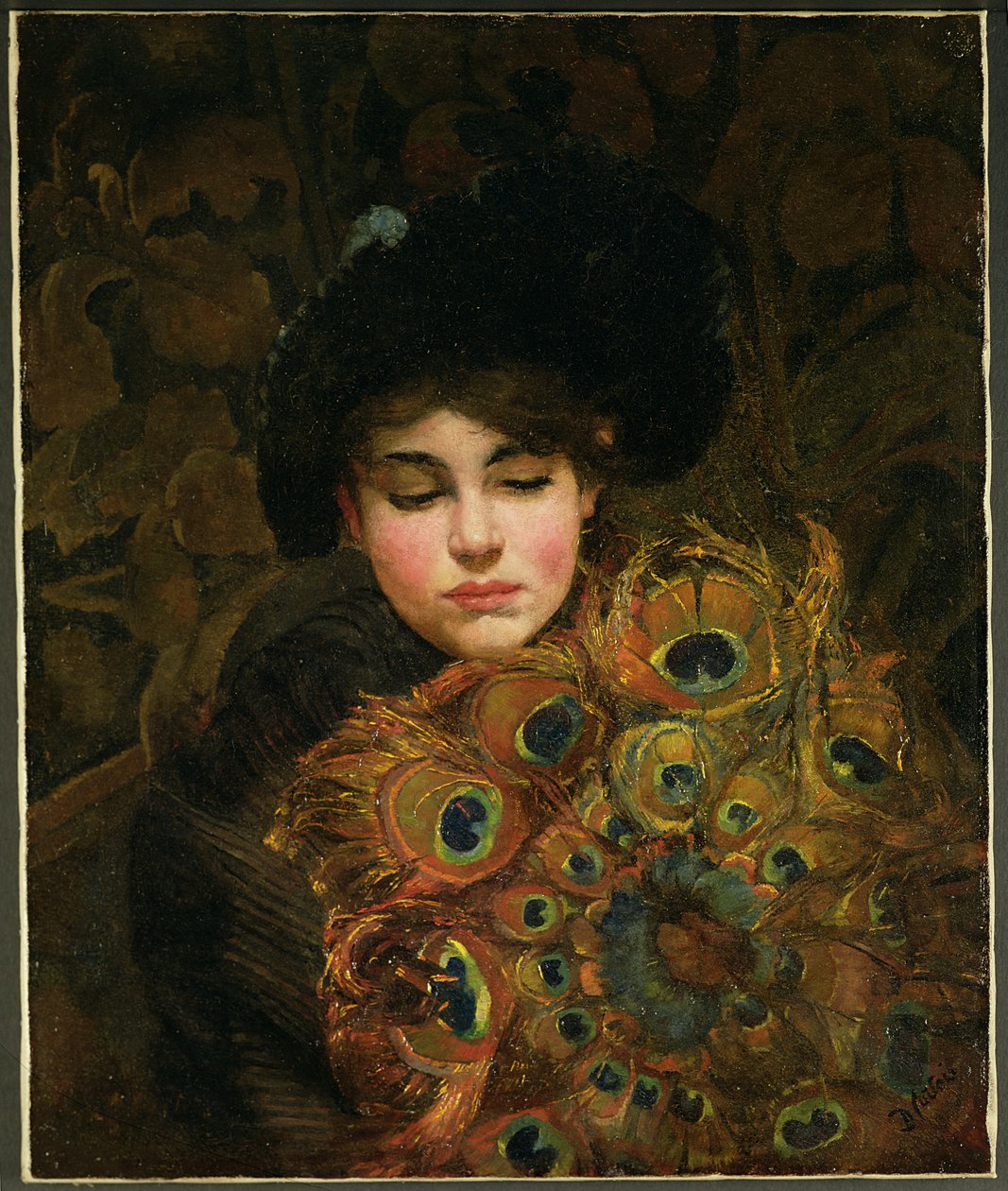 Der Pfauenfächer von Mary Henrietta Curtois