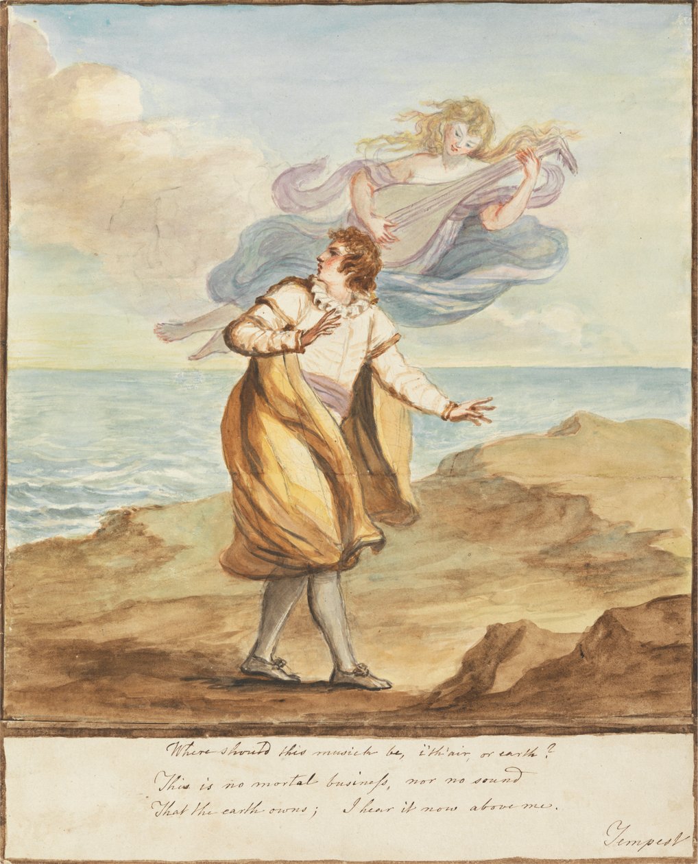Ferdinand und Ariel von Mary Hoare