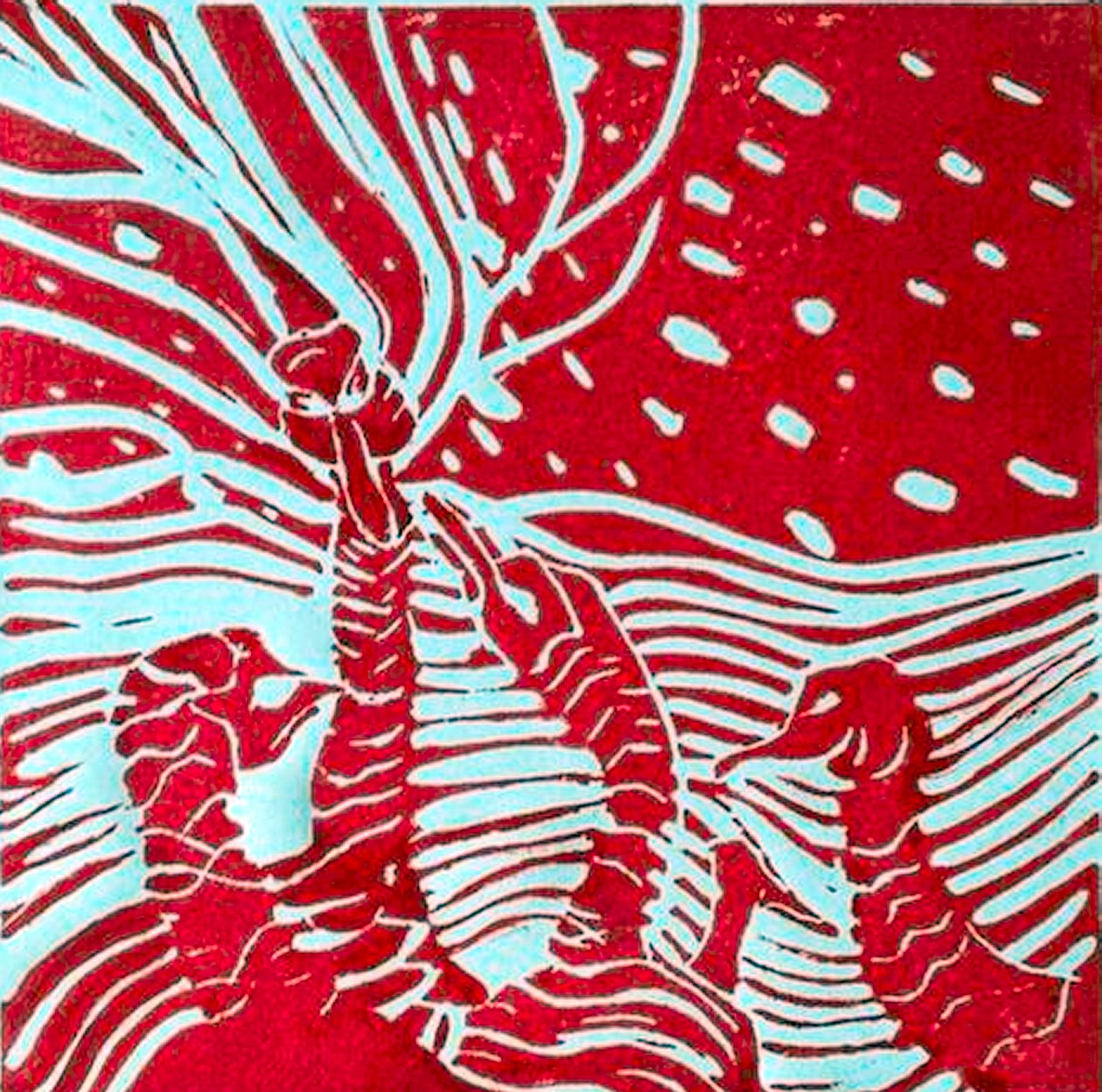 Rote Gänse von Mary Smith