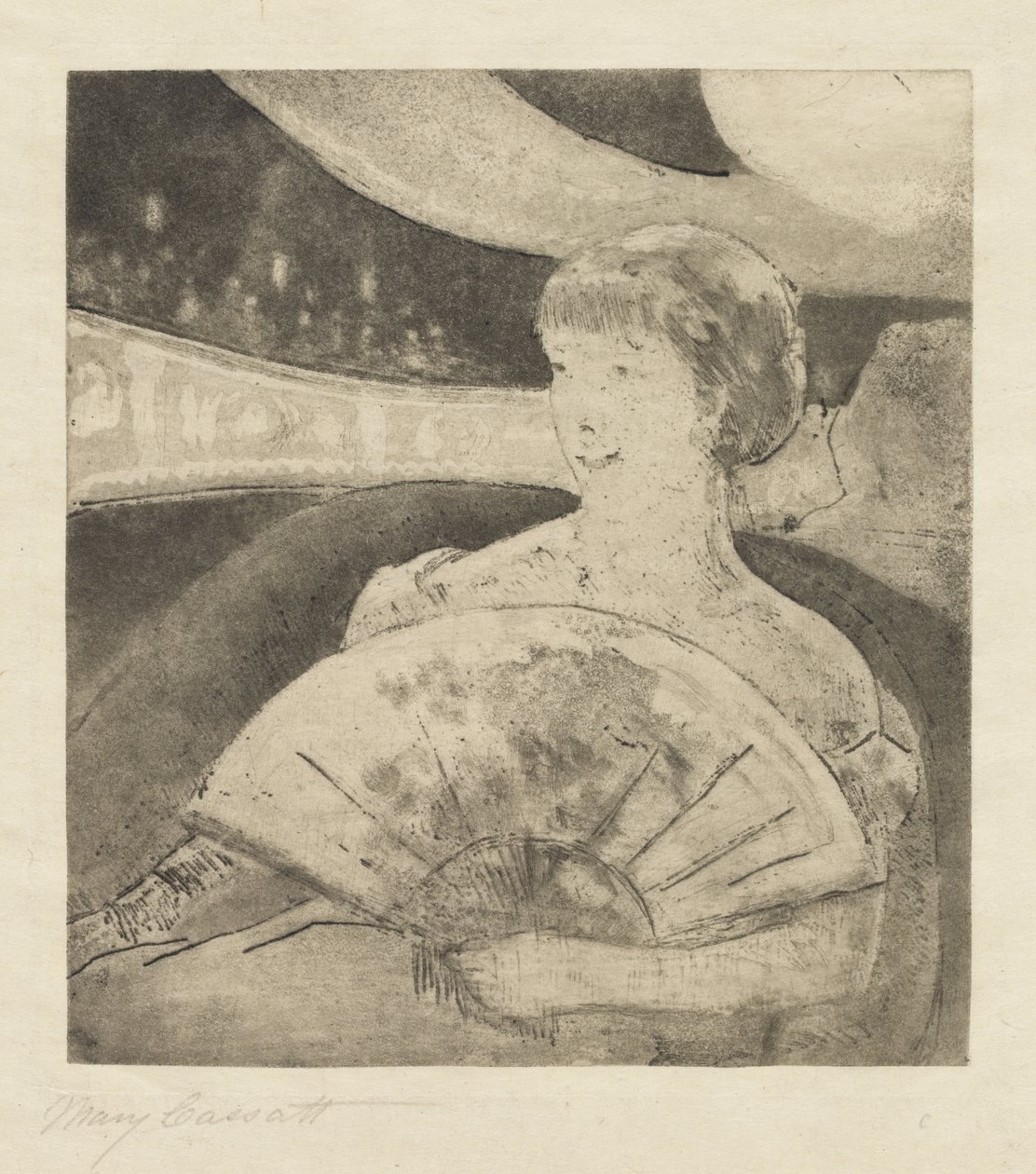 In der Opernloge von Mary Cassatt