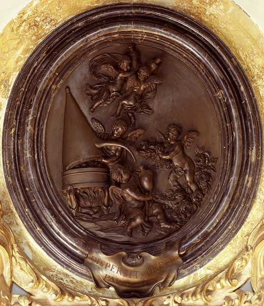 Putti destillieren Rosen von Massimiliano Benzi Soldani