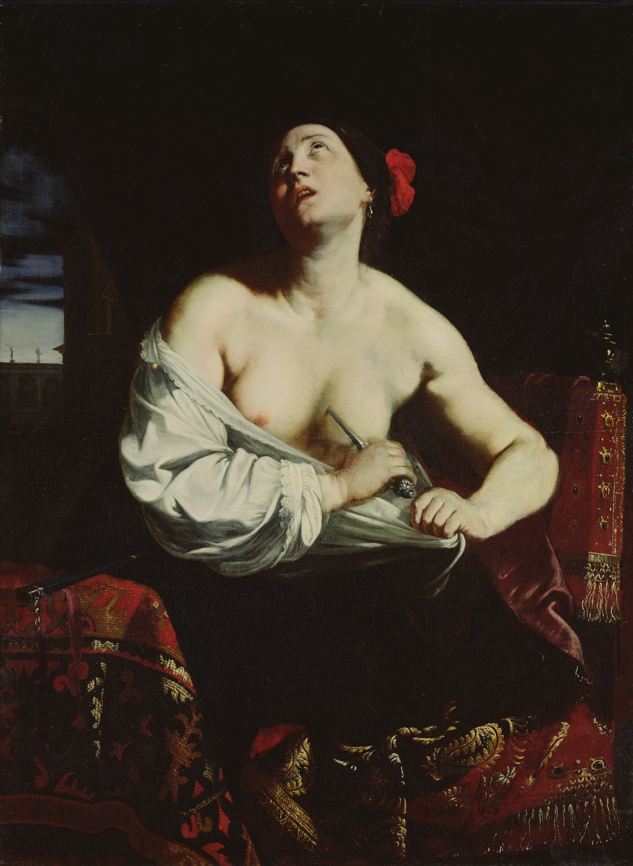 Lucretia, ca. 1640 von Massimo Stanzione