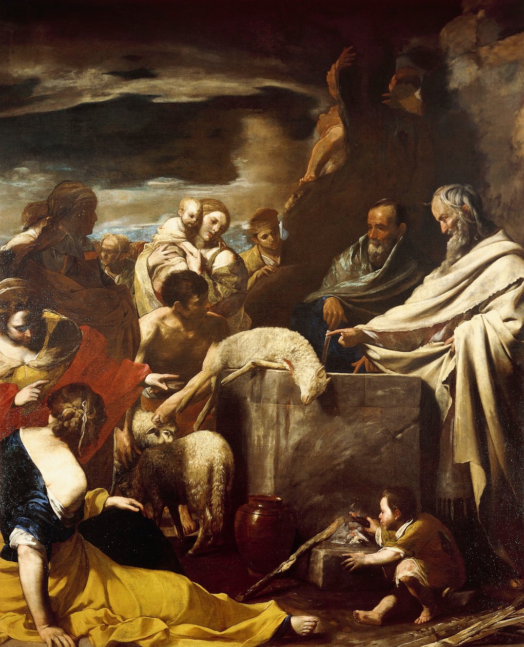 Das Opfer des Moses von Massimo Stanzione