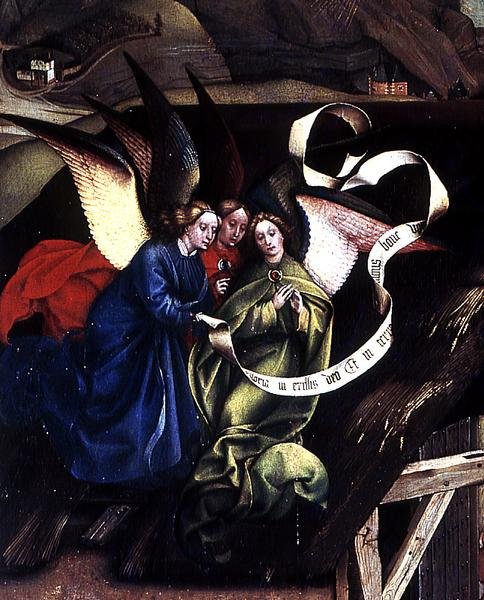 Geburt Christi, ca. 1425 von Master of Flémalle