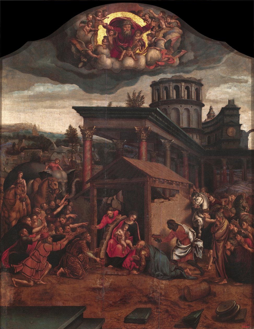 Epiphanie von Master of Paul and Barnabas
