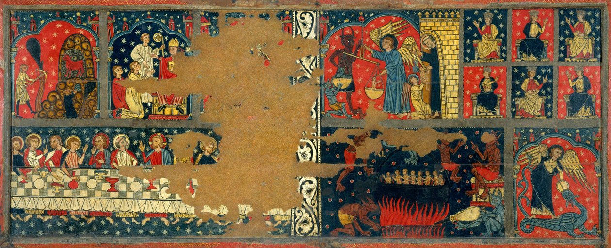 Tafel des Heiligen Michael von Master of Soriguerola