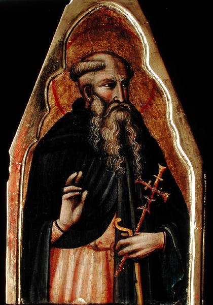 St. Antonius von Master of Teplice