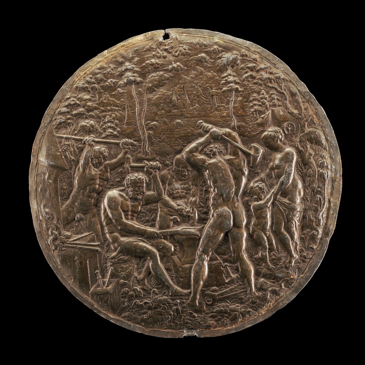 Die Schmiede des Vulkan, 1573 von Master AZ