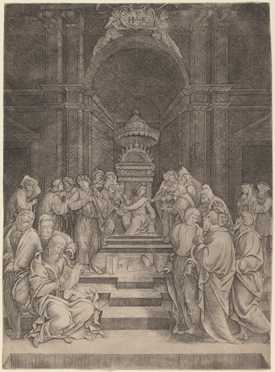 Christus im Gespräch mit den Ärzten von Master HFE