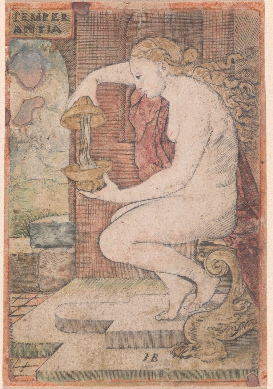 Temperantia (Mäßigung) von Master IB