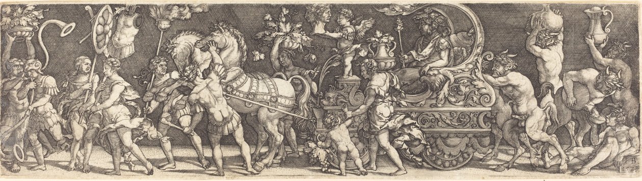 Der Triumph des Bacchus von Master IB