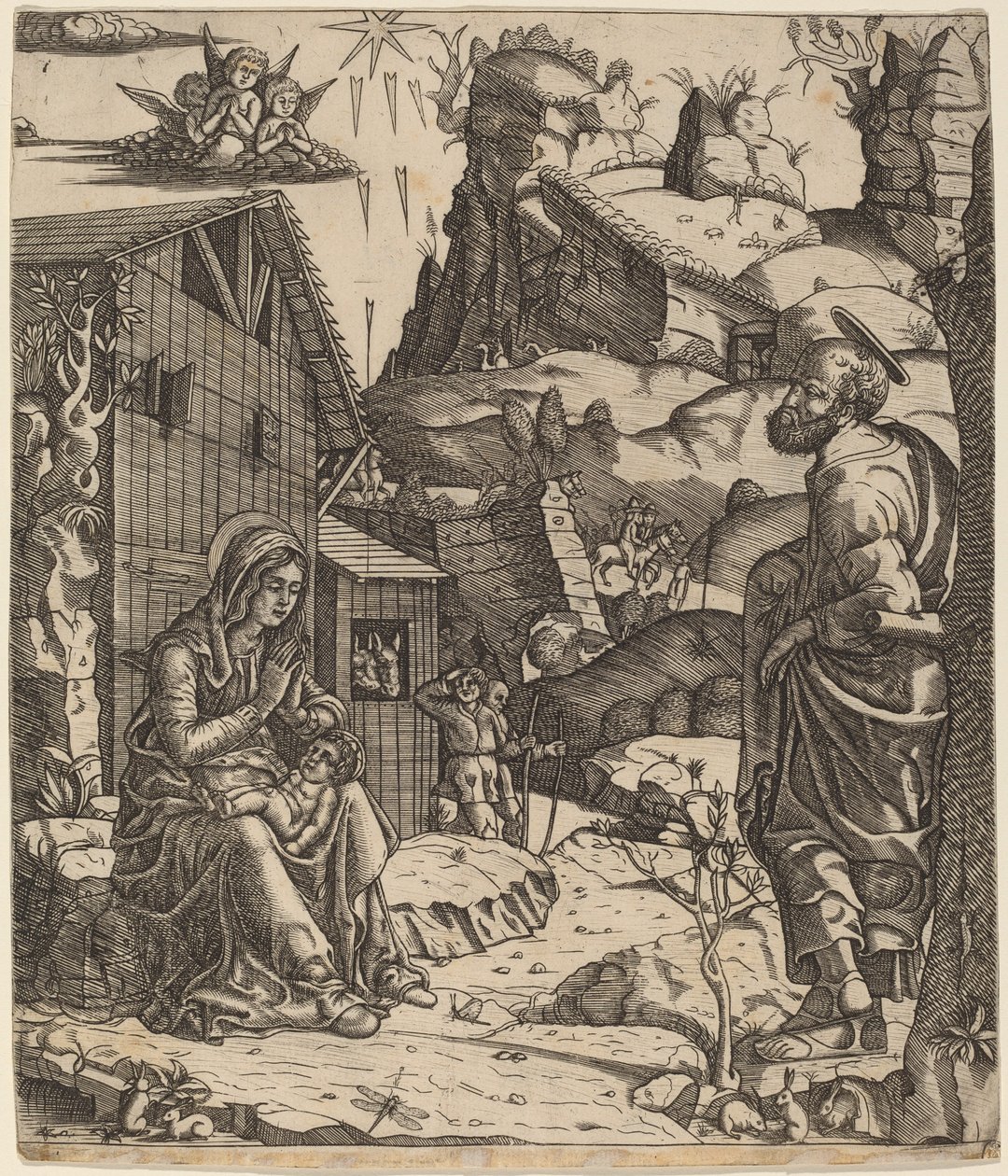 Die Geburt Christi von Master I.I.CA