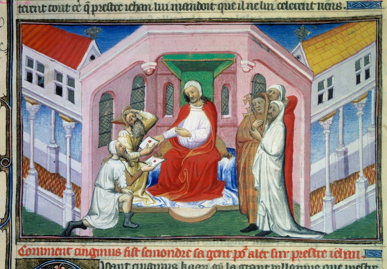 Dschingis Khan von Master of Egerton