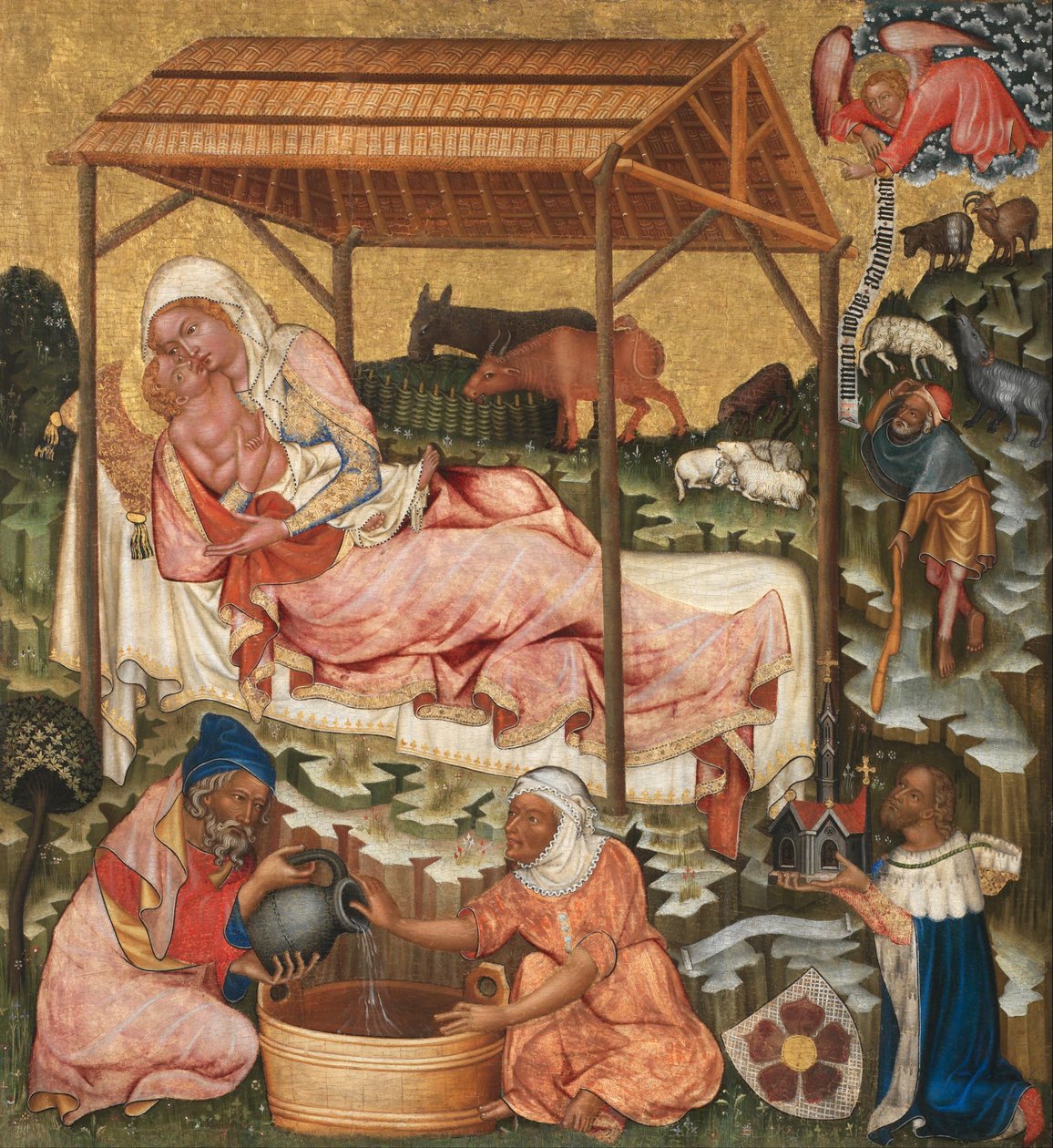 Die Geburt Christi von Master of Hohenfurth