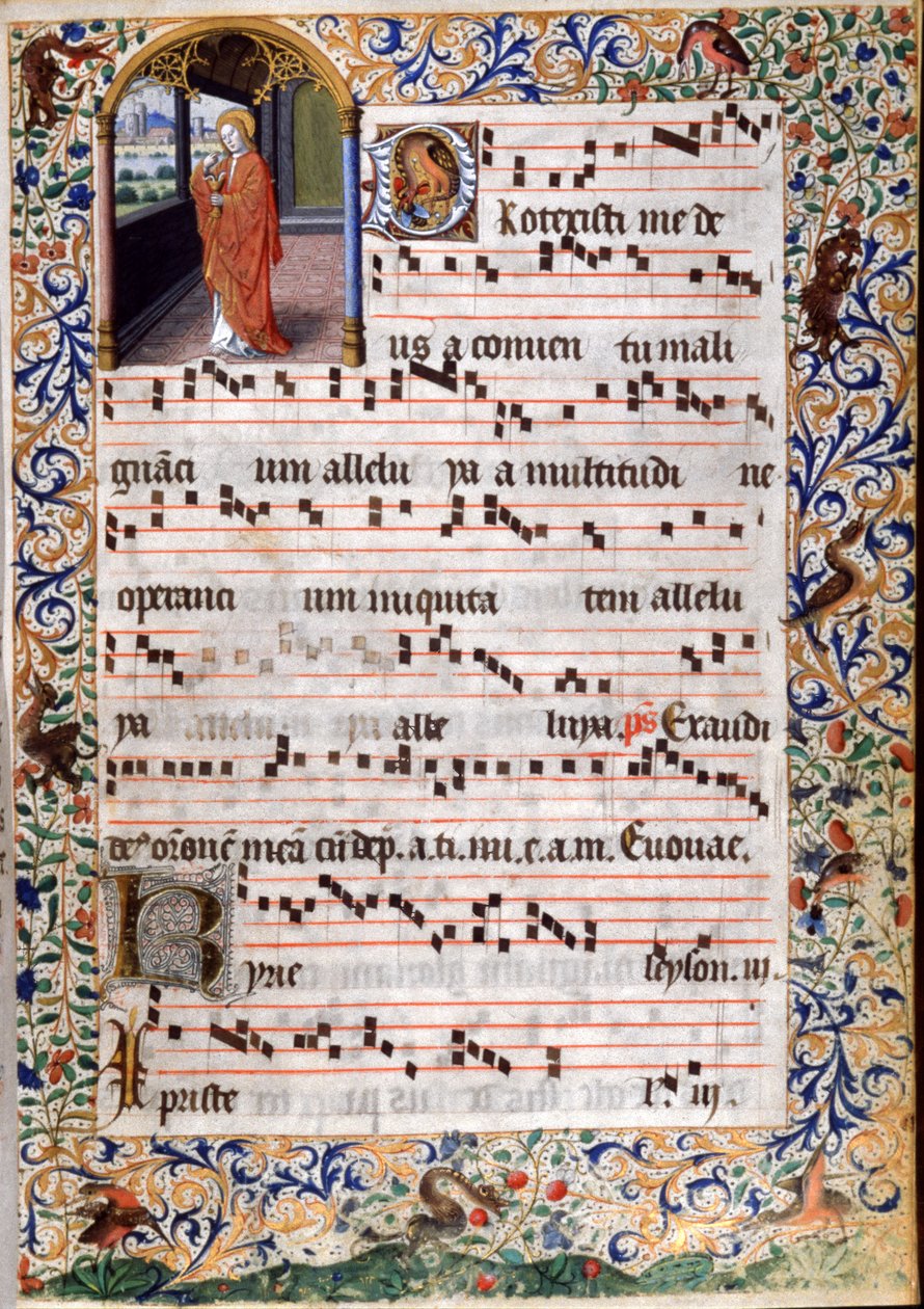 Heiliger Johannes von Master of Jacques de Besançon