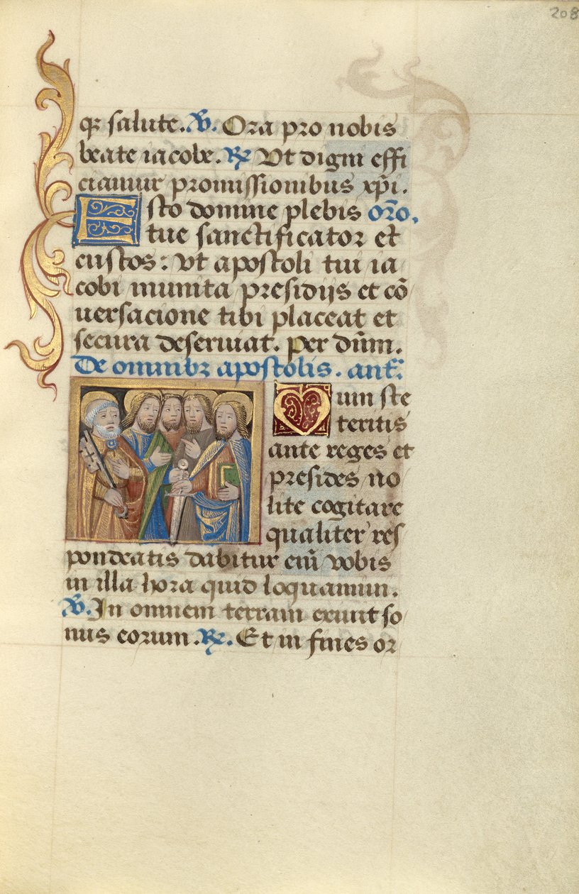 Alle Apostel von Master of Jacques de Besançon