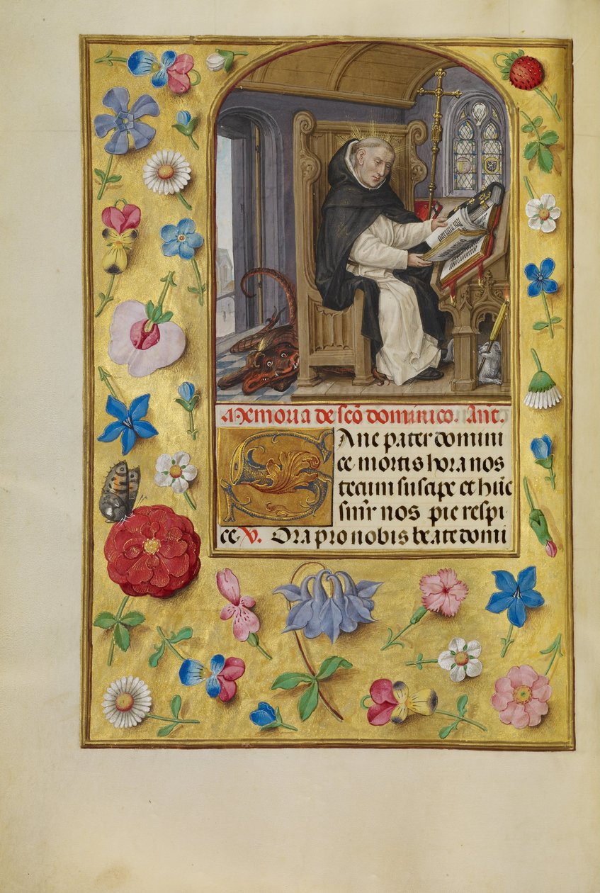 Heiliger Dominikus von Master of James IV of Scotland