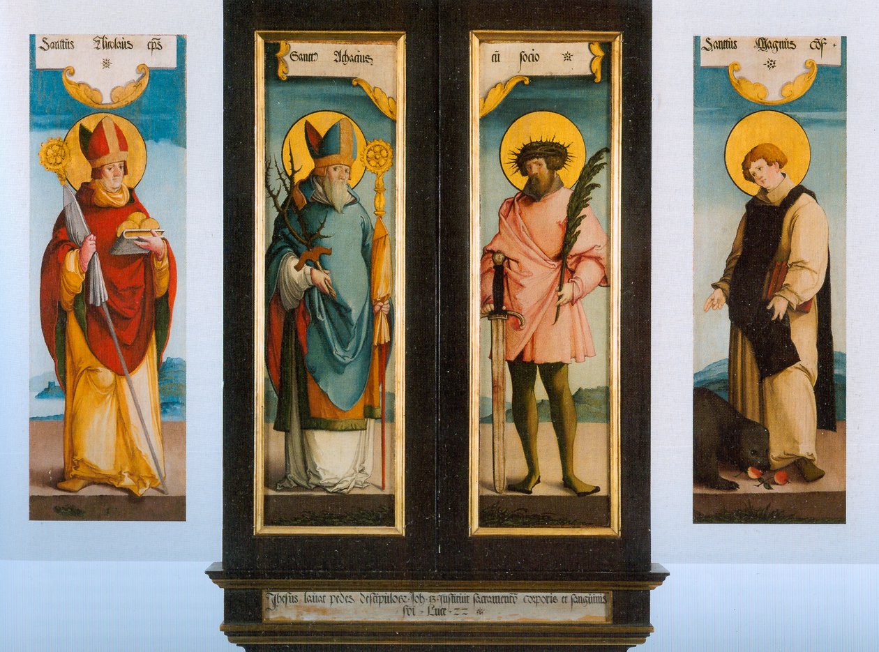 Das St. Galler Abendmahlretabel von Master of Messkirch