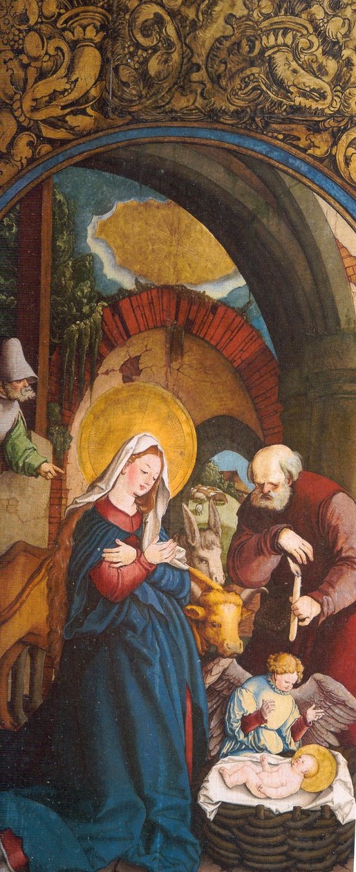 Die Geburt Christi von Master of Messkirch