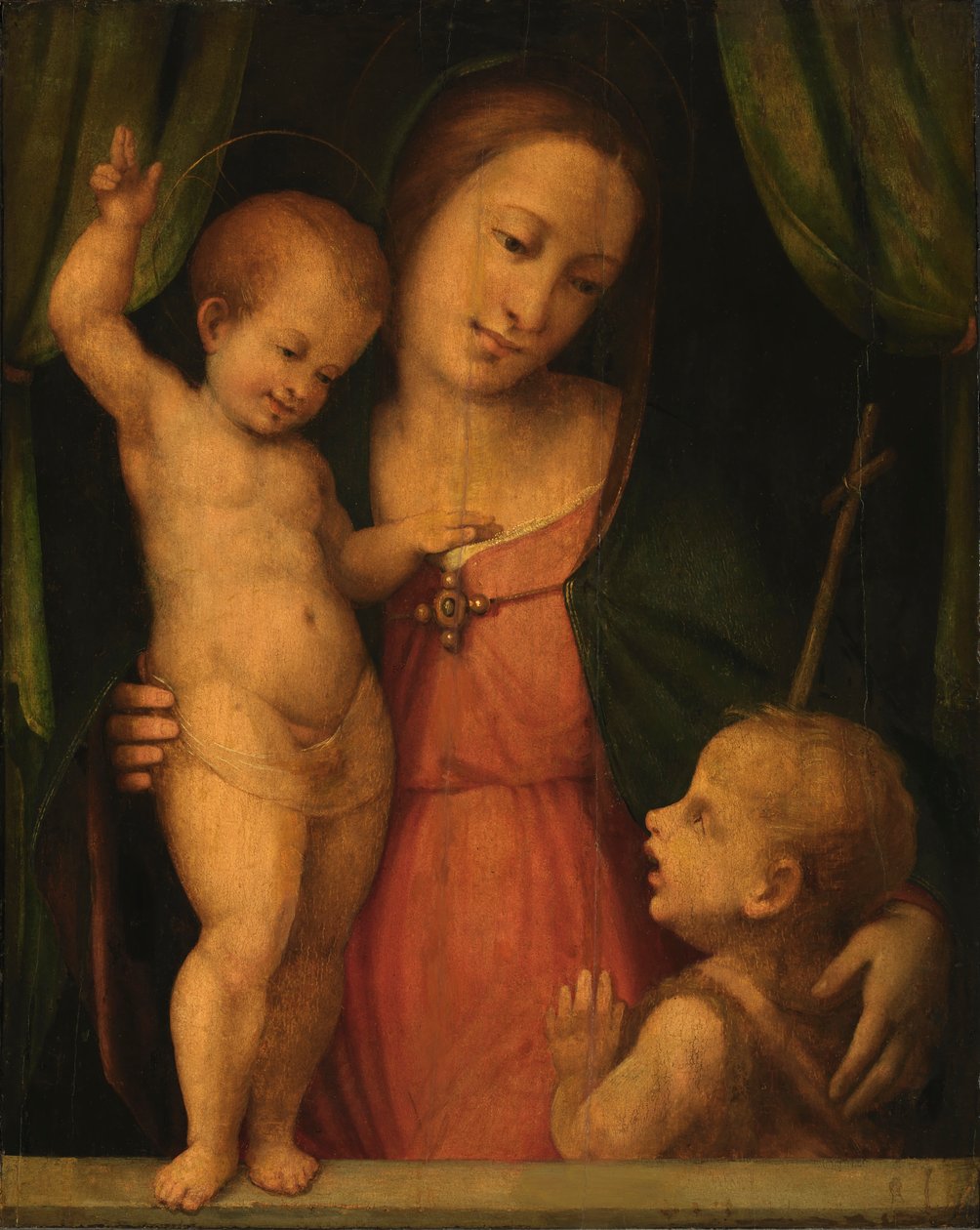 Madonna, ca. 1500-1550 von Master of Serumido