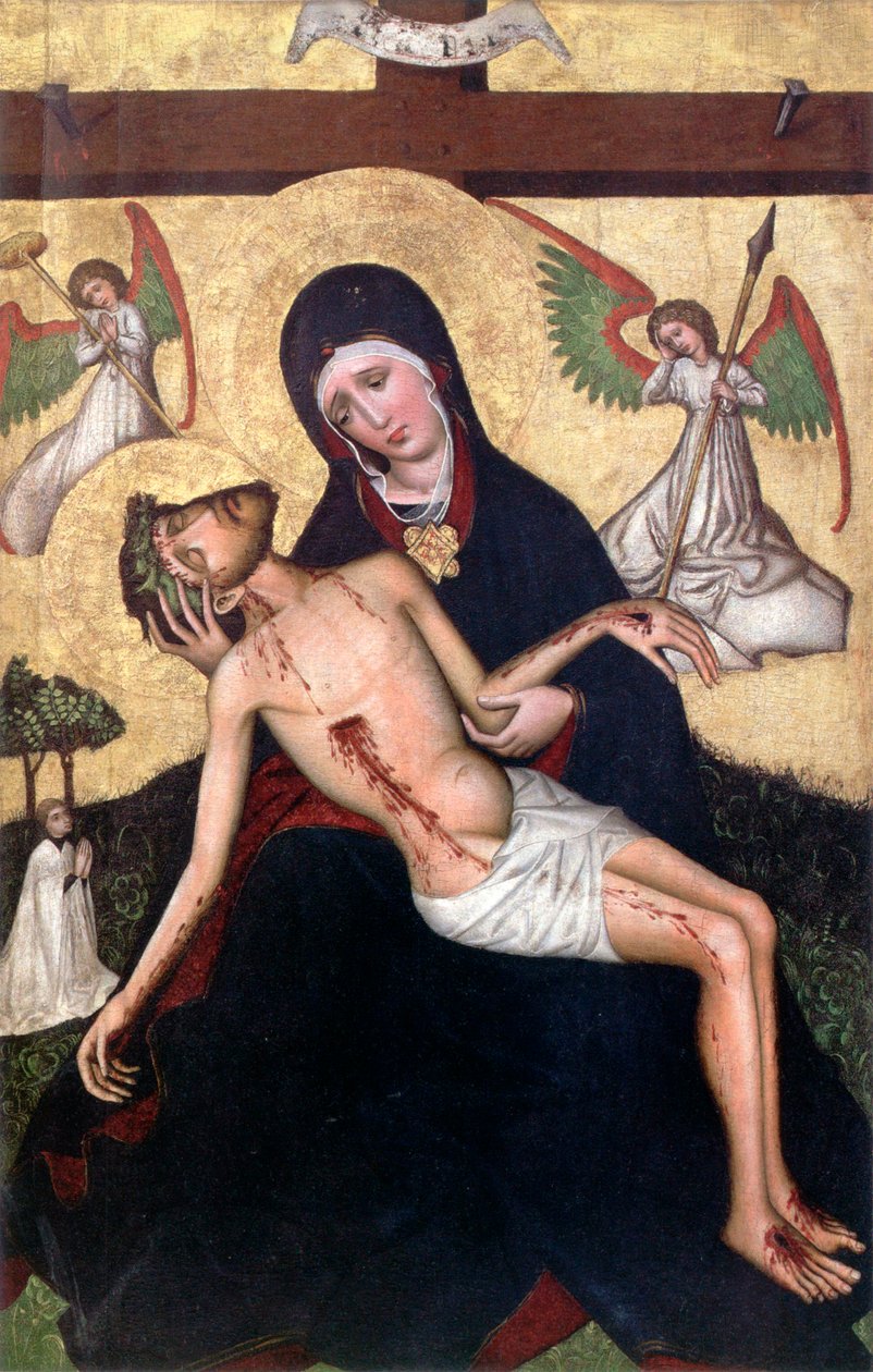 Pieta aus Tubadzin, ca. 1450 von Master of Tubadzin