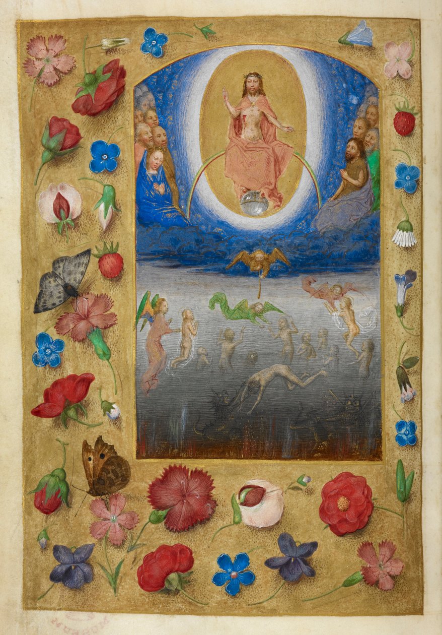 Das Jüngste Gericht von Master of the Dresden Prayer Books