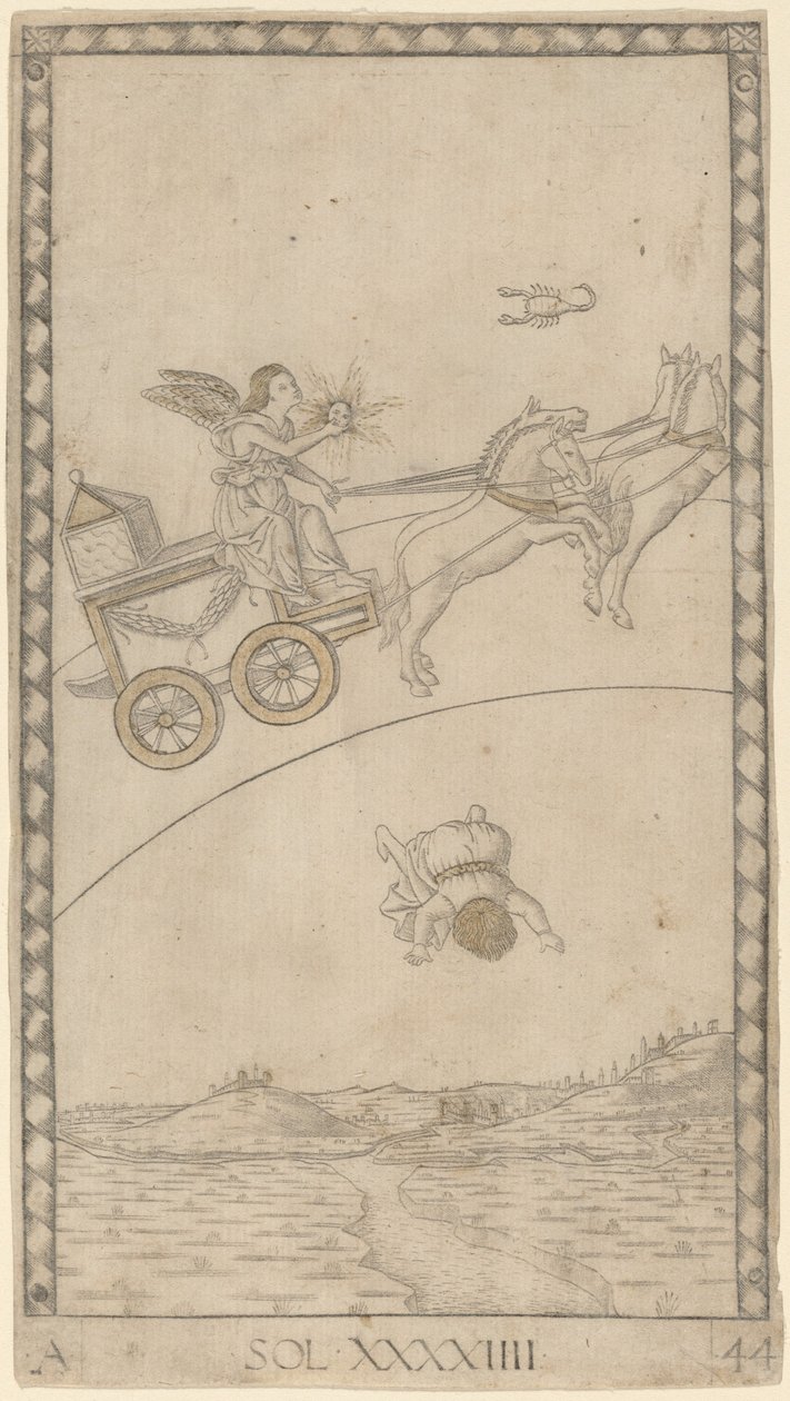 Sonne von Master of the E Series Tarocchi