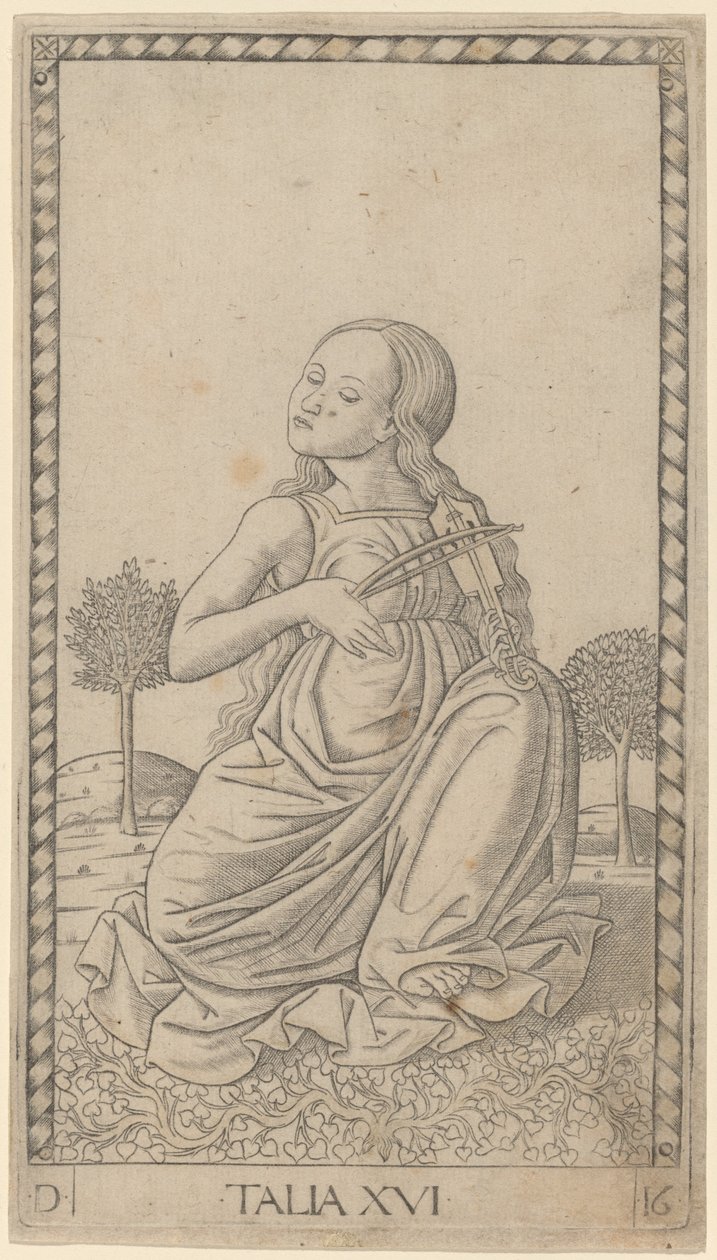 Thalia von Master of the E Series Tarocchi