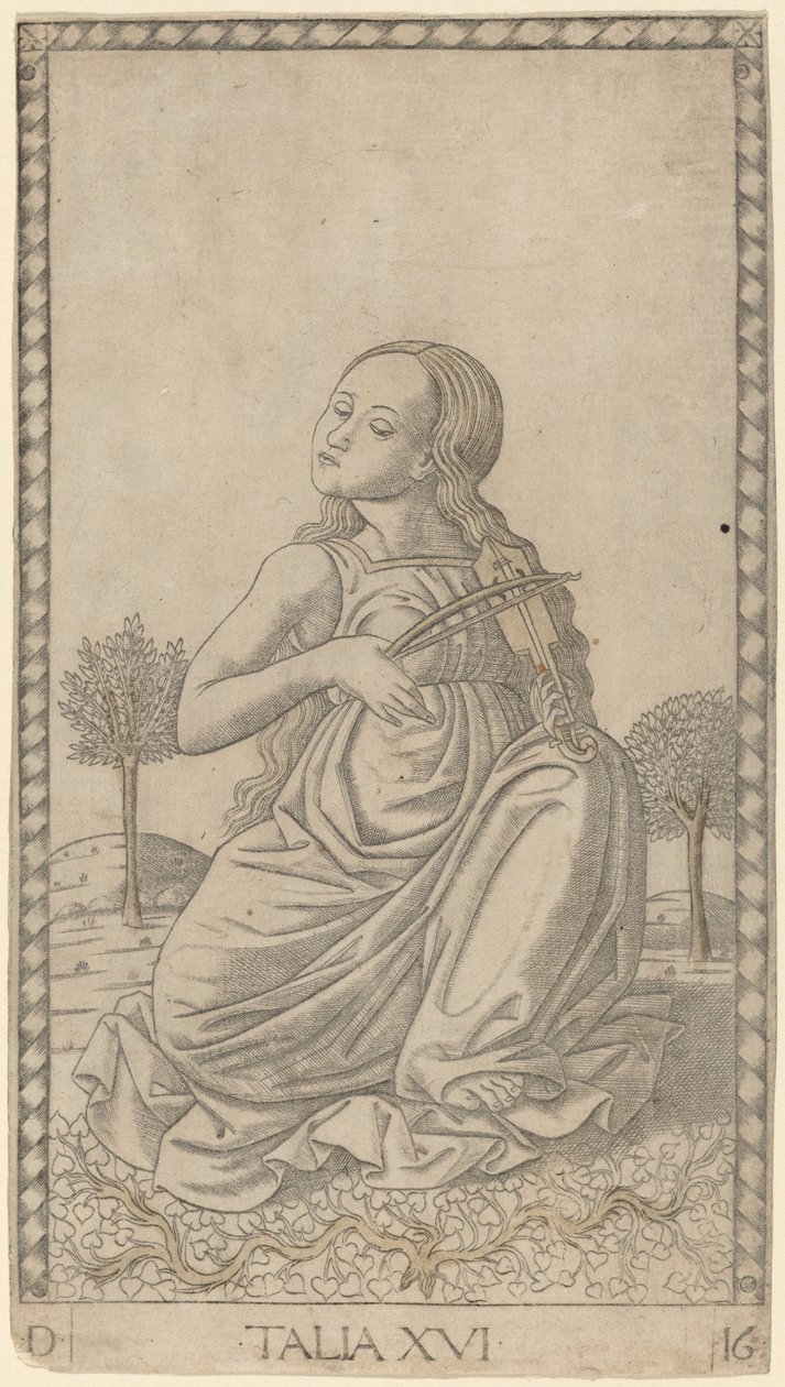Thalia von Master of the E Series Tarocchi