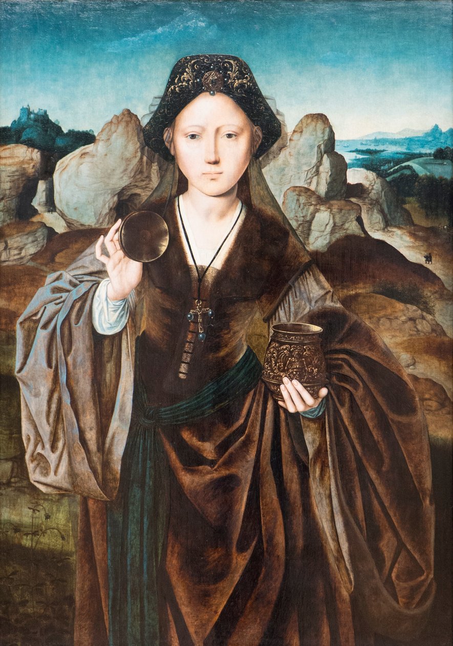 Maria Magdalena von Master of the Mansi Magdalen